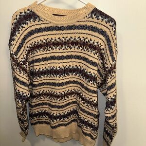 Cozy Multicolor Knit Sweater